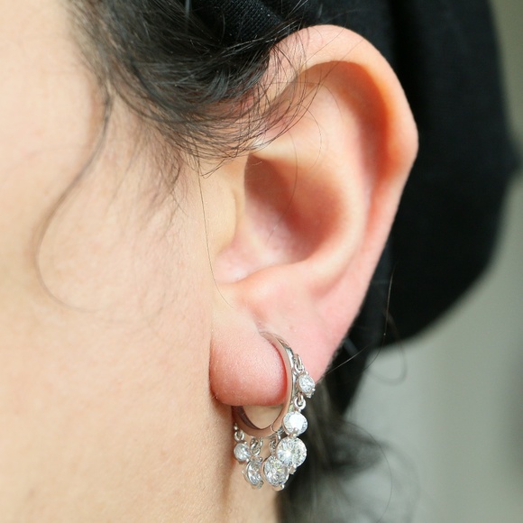 925 Sterling Silver with Cubic Zirconia Stones - Picture 3 of 8